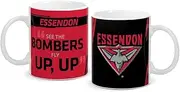 Essendon Bombers AFL Footy Logo and Song Mug