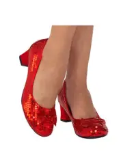 Rubies Red Sequin Adult Pump 8