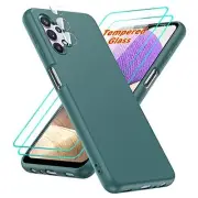 for Samsung Galaxy A32 5G Case, Galaxy A32 5G Case with 2 PCS Tempered Glass