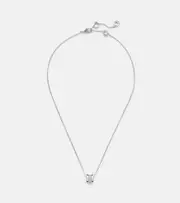 [Bvlgari] Bvlgari B.zero1 18kt white gold pendant necklace with diamonds One Size silver