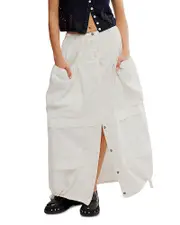 Free People Eloise Parachute Maxi Skirt