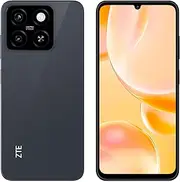 ZTE Smartphone Blade A55 Android 14 (17.14 cm (6.75 Inch) HD+ Display, 4G LTE, 4GB RAM 64GB Internal Memory, 13MP Main Camera AI Camera and 8MP Front Camera, Dual SIM, 2024) Black