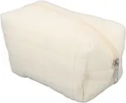 [YLSZHYR] Plush Cosmetic Bag Large Capacity Zipper Closure Portable Makeup Pouch for Makeup Brush Lipstick Travel Make Up Nail Makeup Brush Bag for Women Makeup Case, defult, default