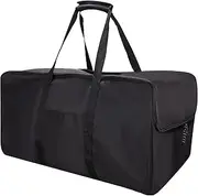 Golf Push Cart Bag 3 Wheel Folding Carry Bag for Caddytek,Carts Cover Protector Black Extra-Large Capacity Cover Collapsible