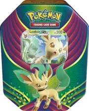 Pokemon TCG Evolution Celebration Tin: LEAFEON GX Booster Packs New Sealed