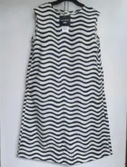 UNIQLO Marimekko Dress 160 Cotton New NWT Floral Print Casual Summer Japan