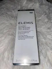 ELEMIS Dynamic Resurfacing Peel & Reset 2 x 15 ml 0.5 oz Dual Phase Exfoliant b5