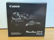 Canon PowerShot G7 X Mark III 20.1MP Point & Shoot Digital Camera Silver, NEW