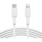Belkin BoostCharge 1m Lightning to USB-C Cable Mfi certified (White)