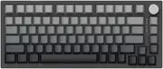 VGN Gaming Keyboard A75 Magnetic Keyboards Gradient Gray Rapid Trigger Compatible, Actuation Points 0.004-0.16 inches (0.1-4.0 mm), English Layout, 75% Layout, PBT Key Cap, Domestic Genuine