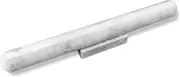 HESHIBI Marble Rolling Pin with Stand, 15.7" White Stone French Heavy Polished Non Stick Cookie Pizza Pastry Dough Baker Roller for Kitchen Baking