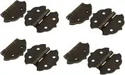 Aexit Jewelry (Power tool) Gift Box Case Vintage Style pipe tube Hinges Bronze Tone 28mm (97ry327qf33) Length 8PCS