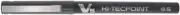 Pilot V5 Liquid Ink Rollerball 0.5 mm Tip - Black, Box of 12