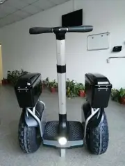 Angelol Commercial 2400w Two Wheel Electric Self Balance Vehicle W/ Side Boxes