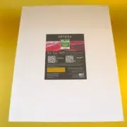 NEW SEALED Lot of 7 Classic White Canvas Panels 11"x14" by Arteza FREE SHIPPING