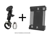 RAM ATV/Rail Mount for Samsung Galaxy Tab 3, A, 8.9, Pro, S Series, Others
