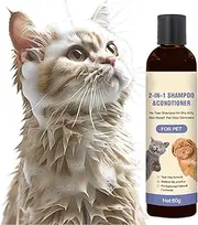 Dog Shampoo and Conditioner | Cat Face Washing Solution - Pet Soothing Odor Control Shampoo for Sensitive Skin Deshedding Coat Care Home Travel Dog Bathing Spa
