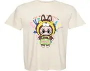 Labubu make me happy Monster Pop Mart Tee T-Shirt