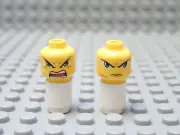 LEGO Grinch Monster Space Creature Minifig Head Halloween Duel Sided