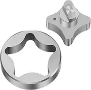 JAVIK Inner & Outer Oil Pump Rotor Fit for Kawasaki Mule 500 520 550 KAF300 1991-2004 GER50A GE4500 GER30A GE4300 GER00A GE4000 GEF00A GE5000 (All Year)，O.E.M#16154-2054 16082-2062