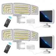 Energetic Solar Outdoor Lights, 1800LM 150 LED Security Motion Sensor Outdoor...
