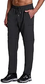 [Avalanche] Men's Cargo Pants Convertible Cargo Shorts/Pants for Men Dual Purpose Quick Drying Hiking Pants with Zipper Pockets