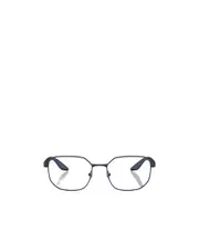 Prada Eyewear Rectangular Frame Glasses 55 Black