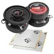 Cerwin Vega H735 3.5" 2-Way Coaxial Car Speakers with Sound Damping