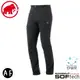 【MAMMUT 長毛象 男 AC Yadkin SO Pants AF 軟殼褲《黑》】1021-00161/機能褲/登山褲/運動褲/防水長褲/防潑水