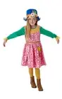 Rubies Mrs Scarecrow Child Girls Size 9-10 YRS Wizard Of Oz Dress Up Costume