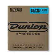 Jim Dunlop Dunlop 45-125 Flatwound 5-String Bass Guitar String Set