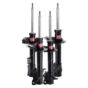 Front + Rear KYB EXCEL-G Shock Absorbers for NISSAN X-Trail T30 QR25DE 2.5 4WD