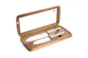 Furi Pro East West Japanese Stainless Steel Santoku 2pc Knife Set | 41354