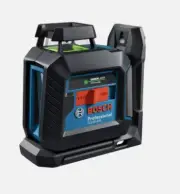 Bosch GLL50-40G Green-Beam Self-Leveling 360 Degree Cross-Line Laser, New