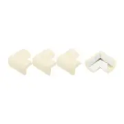 Corner Guards Edge Protectors, 4Pack Foam Bumper L Shape, 55mm, White