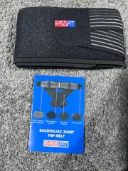Rassfit Sacroiliac Hip Brace for Lower Back Pain Women & Men - Si Belt Relief