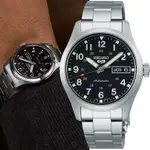 SEIKO 精工 5 SPORTS 軍風機械錶(4R36-13P0D/SRPJ81K1)