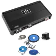 NVX XQA12001 1200W RMS X-Series SQ Class D Monoblock with Amp Kit