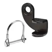 Connector Bike Trailer Angled Coupler Child/Pet Hitch Mount Elbow Locking Pin