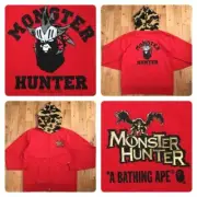Rare A BATHING APE×Monster Hunter collaboration parka Rathalos Size L JAPAN