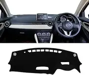 GUPEC for Mazda 2 DJ DL 2015 2016 2017 2018 2019 2020 2021 2022 2023 Car Dashboard Cover Mat Non-Slip Instrument Carpet