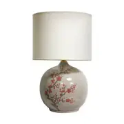 Red Lantern 20" Cherry Blossom Vase Table Lamp