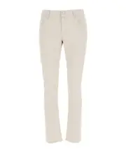 Jacob Cohen Nick Mid-Rise Slim-Fit Trousers 34,32 White