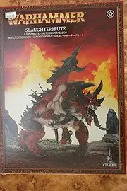 GAMES WORKSHOP Warriors of Chaos Slaughterbrute Collectible Card