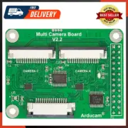 Multi Camera Adapter Module V2.2 for Raspberry Pi 5, 4B Compatible with Rasperry
