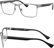 [Versace] VE1285 Medusa RECTANGLE Shape Eyeglasses Frame with eSHADES Luxury Eyewear kit Bundle