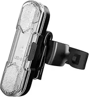 Waterproof LED Bike Light Bicycle Seatpost Rear Tail Safety Warning Light Portable USB Rechargeable Compatible with Outdoor Night Riding