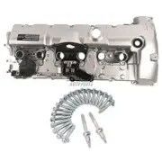 AP03 Aluminum Valve Cover w/ Gasket 11127552281 for BMW E60 E65 E66 E82 E90 E70 Z4 X3 X5 128i 328i 528i N52