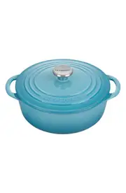 Le Creuset Signature 2.75 Quart Enamel Dutch Oven in Caribbean at Nordstrom One Size