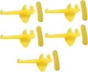 beler 5 Pairs Nylon Tyre Tire Changer Part Mount Demount Head Duck Head Insert Rim Protector - Type 12